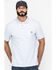 Carhartt Men's Contractor's Pocket Short Sleeve Polo Work Shirt - Big & Tall, Hthr Grey, hi-res