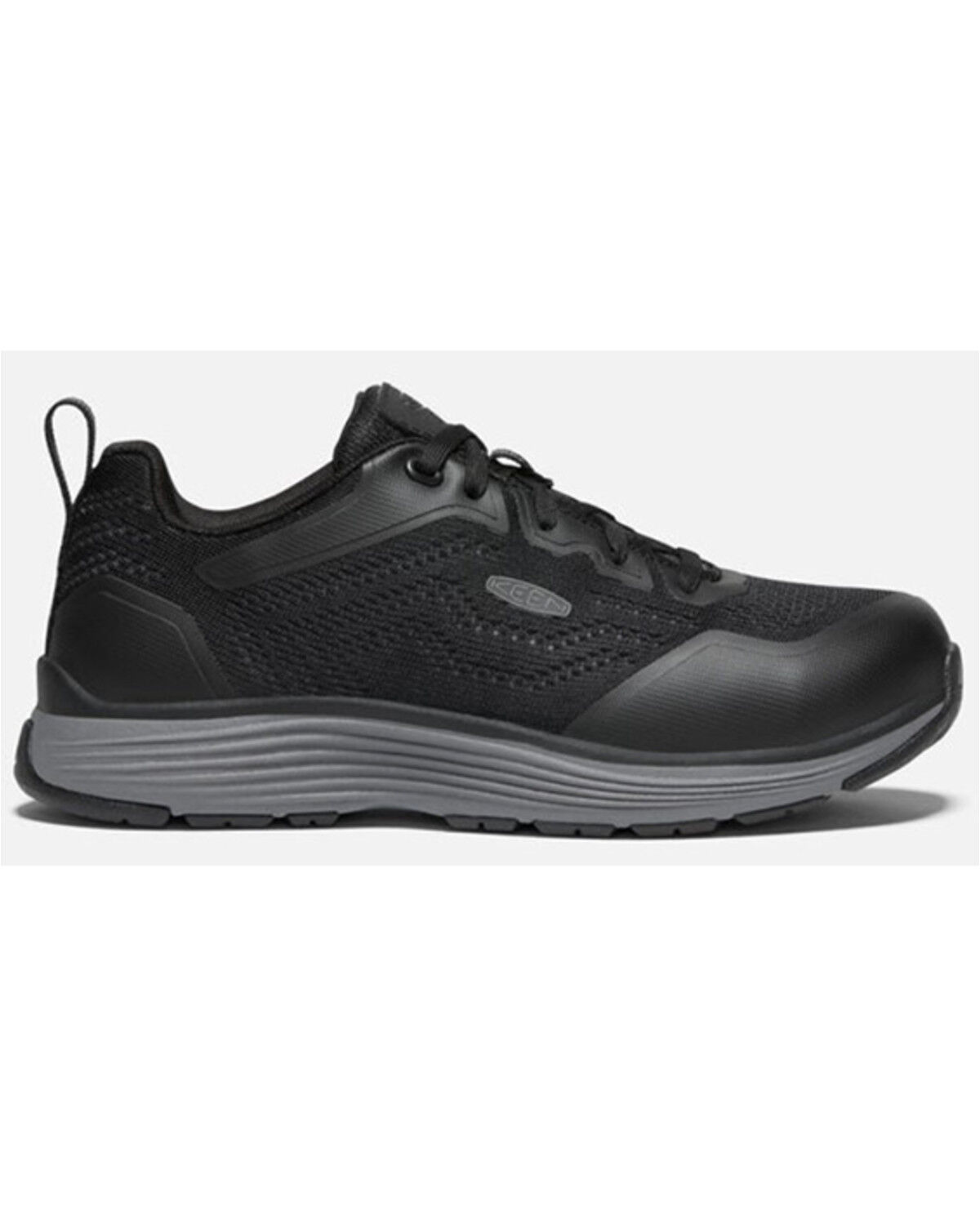 Image #2 - Keen Women's Sparta II ESD Lace-Up Work Sneakers - Aluminum Toe, Black, hi-res