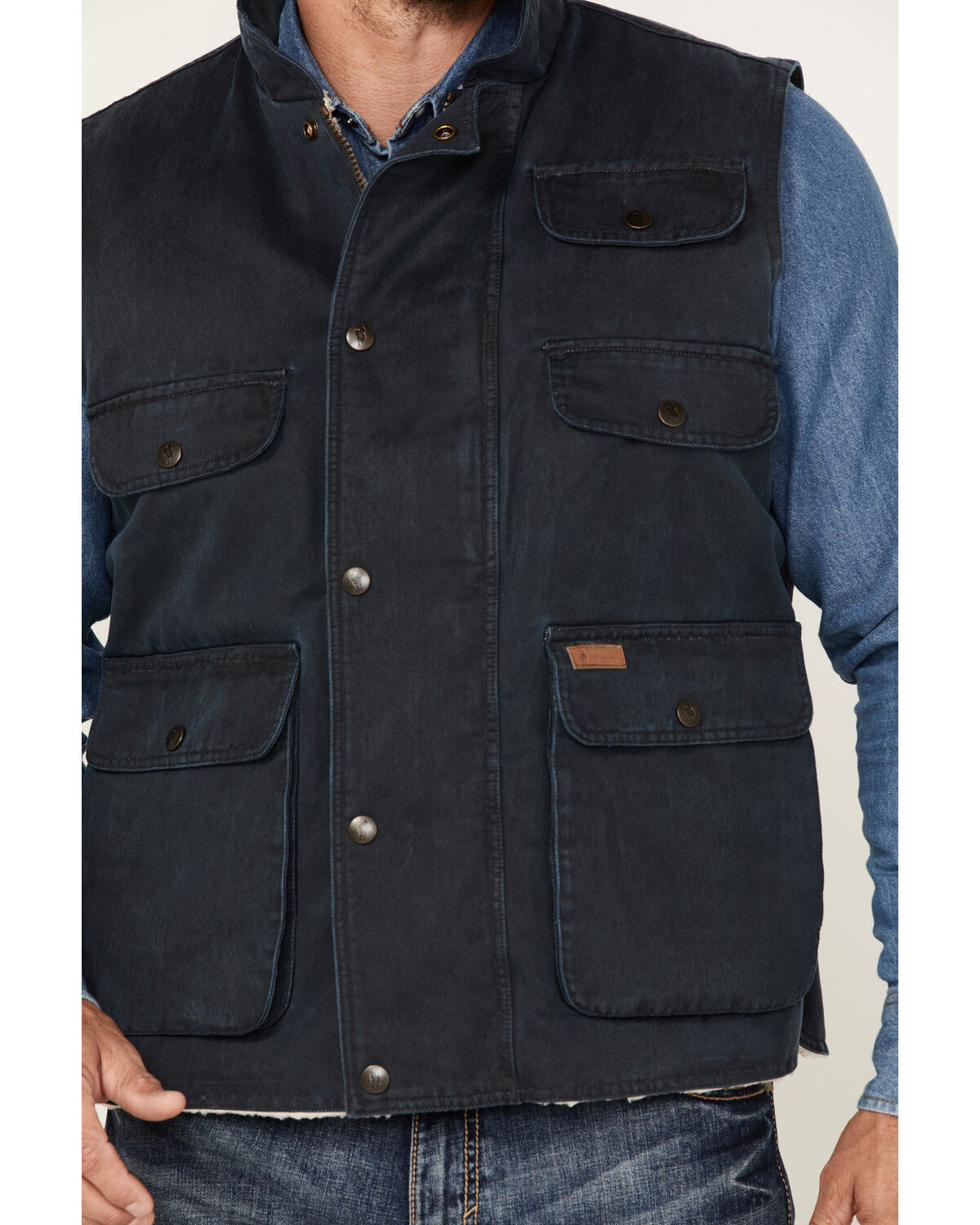 Image #3 - Outback Trading Co Men's Berber Lining Cobar Vest, , hi-res
