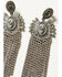 Image #2 - Wonderwest Women's Bling Earrings, Pewter, hi-res