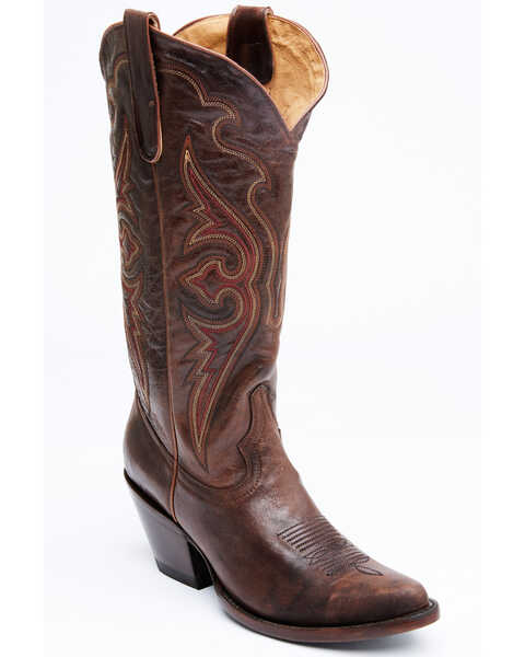Idyllwind Women's Ruckus Western Boots - Medium Toe, Cognac, hi-res