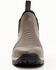 Image #4 - RANK 45® Men's 6.5" Rubber Ankle Boots - Round Toe, Brown, hi-res