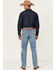 Image #3 - Wrangler 20X Men's Monarch Light Wash Slim Straight Stretch Denim Jeans - Tall, Light Wash, hi-res