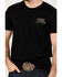 Image #3 - Cody James Men's Armed Skeleton Cowboy Short Sleeve Graphic T-Shirt, Black, hi-res