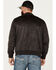 Image #4 - Moonshine Spirit Men's Faux Suede Bomber Jacket, Charcoal, hi-res