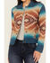 Image #3 - Pendleton Women's Canyon Wool Jacket , Turquoise, hi-res