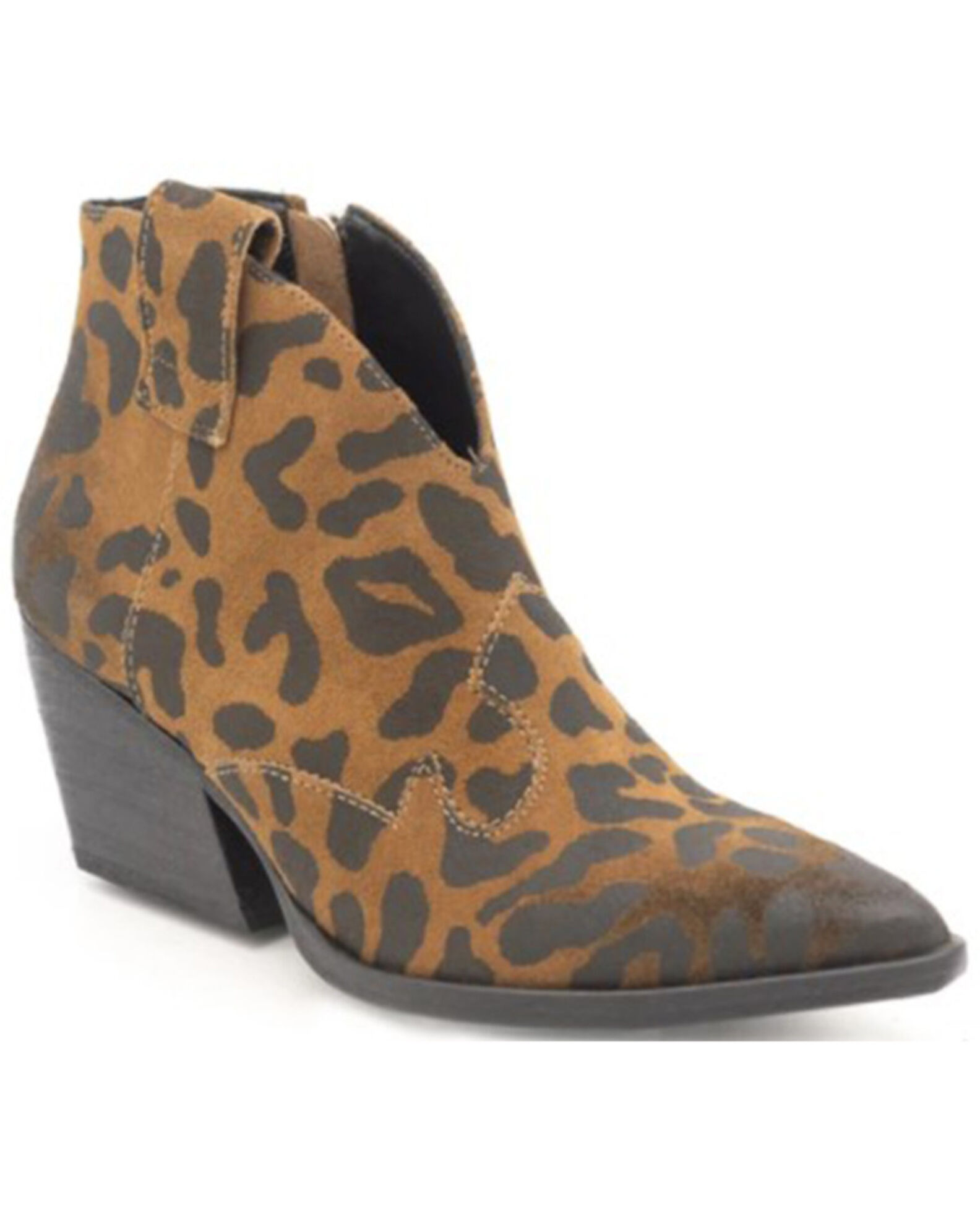 Leopard pointed hotsell booties