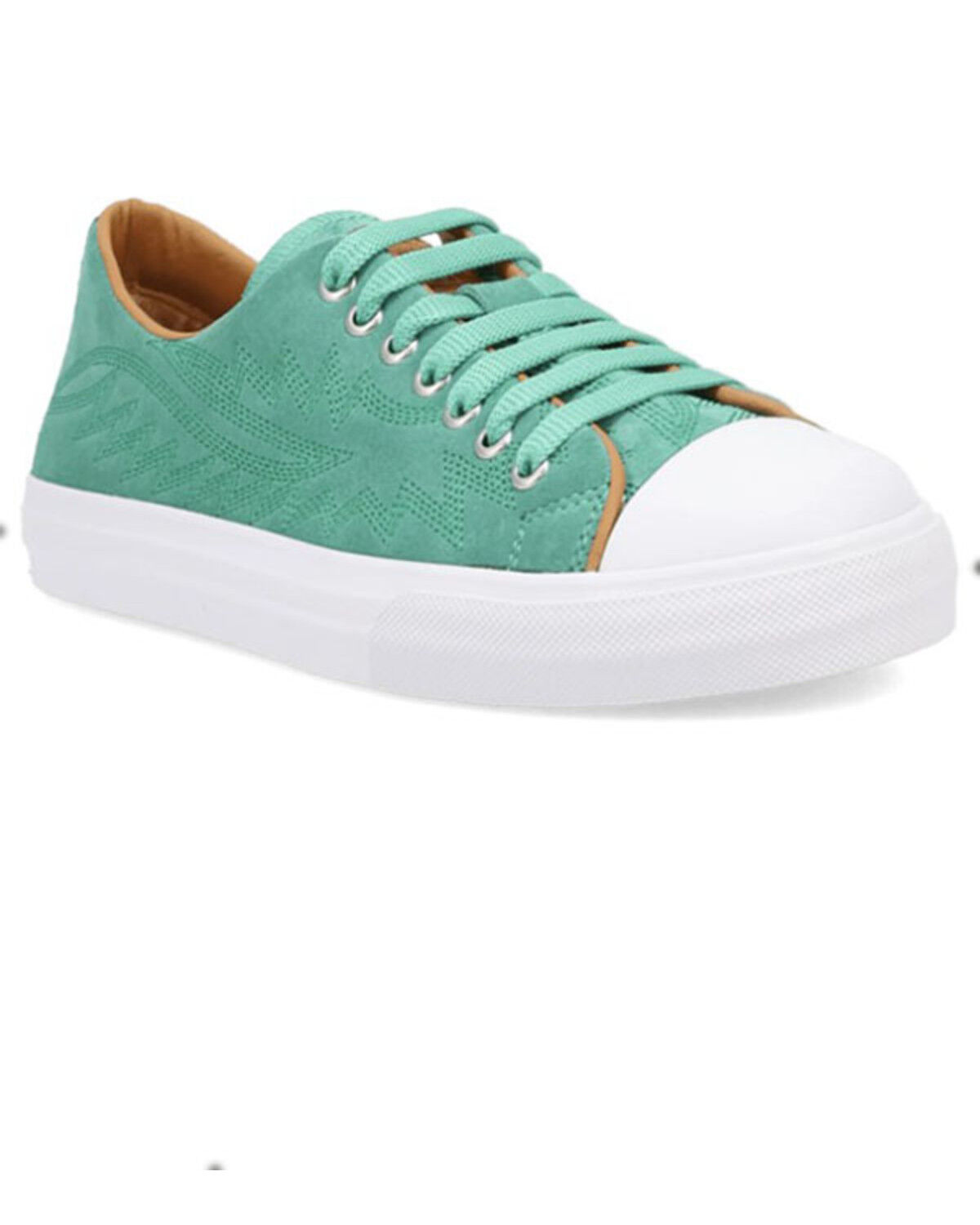 Image #1 - Dingo Women's Campus Sneakers, Green, hi-res