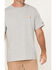 Image #3 - Carhartt Men's Force&reg; Relaxed Fit Short Sleeve Pocket T-Shirt, Silver, hi-res