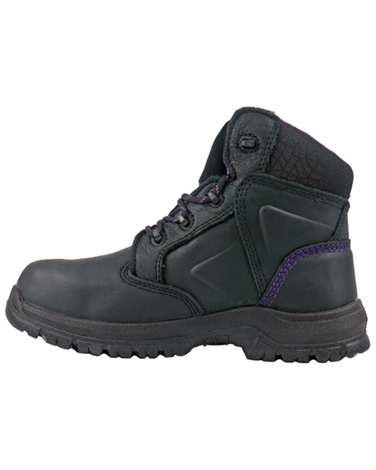 Image #3 - Moxie Trades Women's 6" Tina Waterproof Work Boots - Composite Toe, Black, hi-res