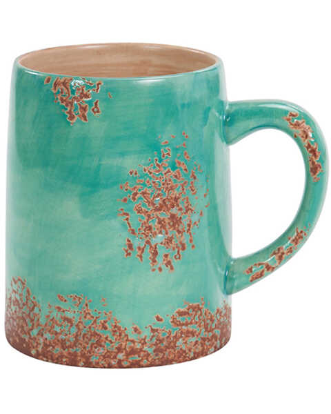 Image #1 - HiEnd Accents Patina Mug Set, Turquoise, hi-res