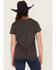 Image #4 - Ariat Women's Southwestern Logo Short Sleeve Tee, Black, hi-res