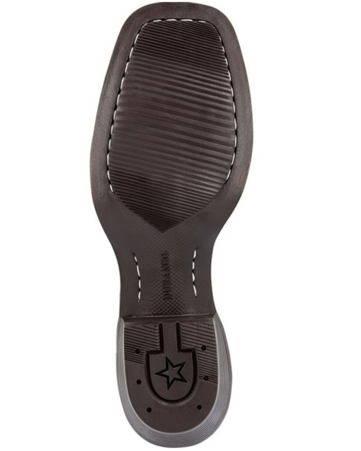 Image #7 - Durango Men's Westward Performance Western Boots - Square Toe, Chocolate, hi-res