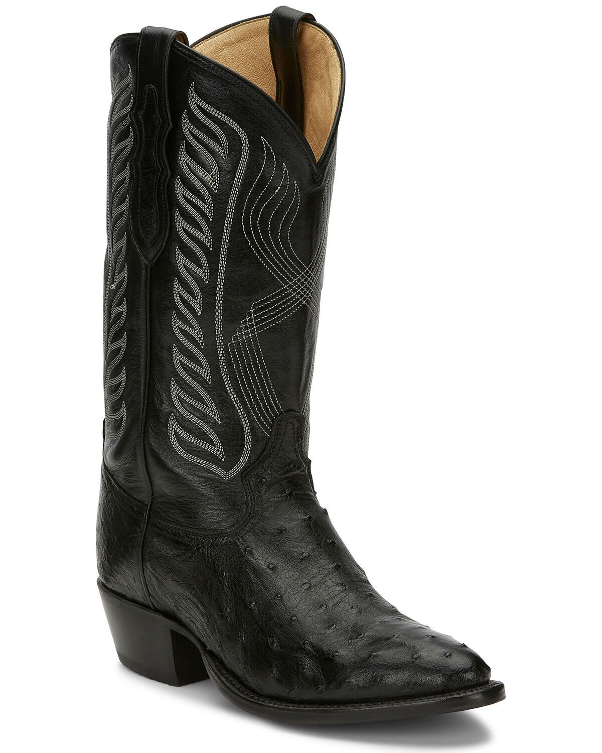 Image #1 - Tony Lama Men's McCandles Western Boots - Round Toe, Black, hi-res