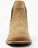 Image #4 - Cody James Men's Ace Chelsea Boots - Broad Square Toe, Brown, hi-res