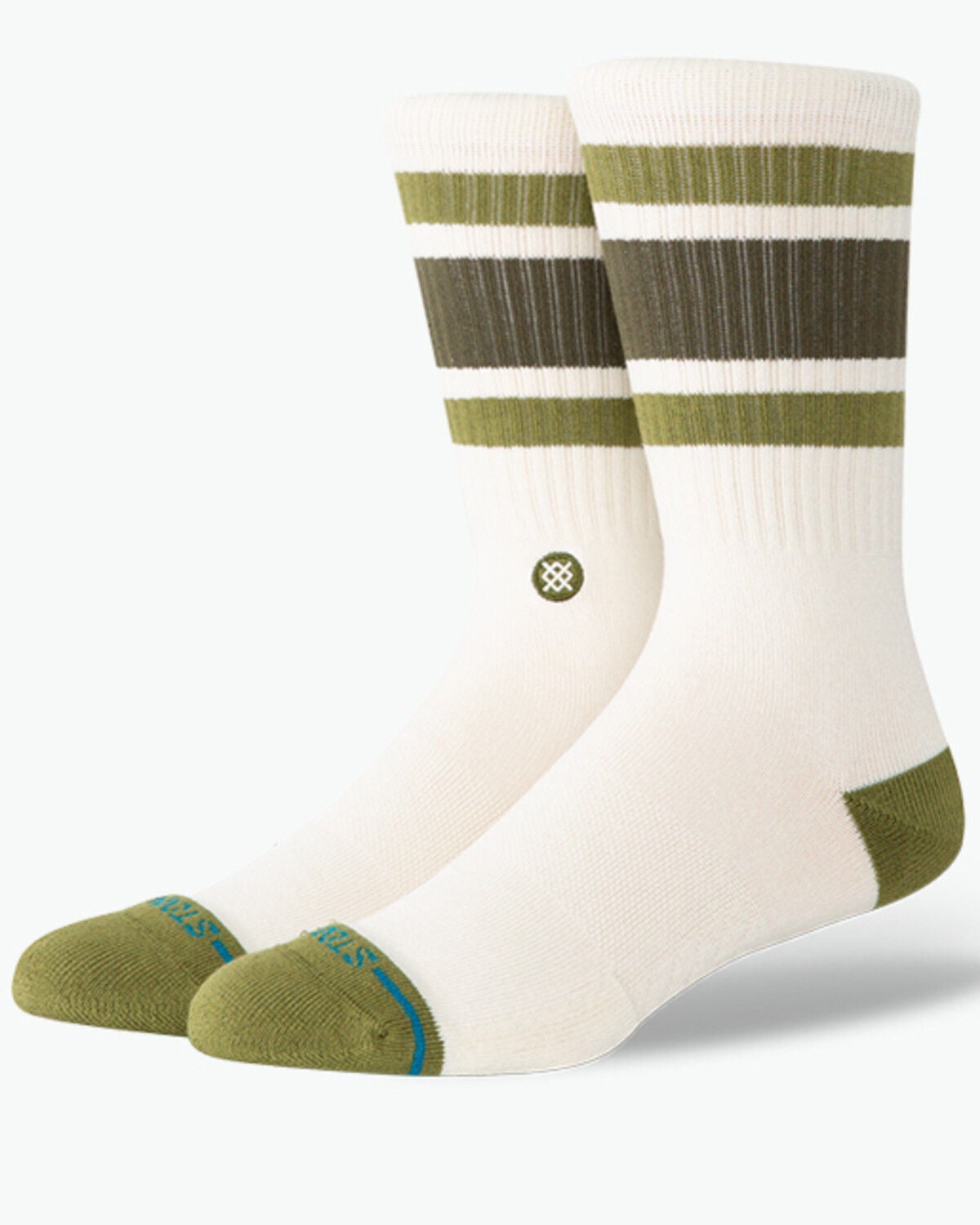 Stance Men's Boyd ST Crew Socks, Cream, hi-res