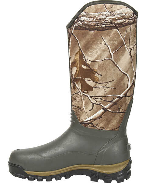 Rocky Men's Core Waterproof Neoprene Outdoor Boots, Brown, hi-res