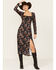 Image #2 - Rock & Roll Denim Women's Horse Print Midi Dress, Black, hi-res