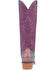 Image #5 - Dingo Women's Caterina Western Boots - Snip Toe, Purple, hi-res