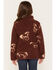 Image #4 - Wrangler Girls' Hay Away Horse Print Full Zip Jacket, Brown, hi-res
