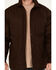 Image #2 - Hawx Men's Oakdale Sherpa Lined Waxed Shirt Jacket, Brown, hi-res