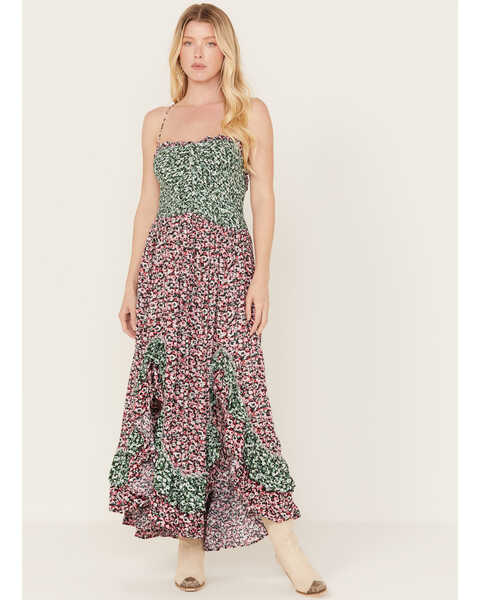 Free People Women's One I Love Floral Maxi Dress, Multi, hi-res