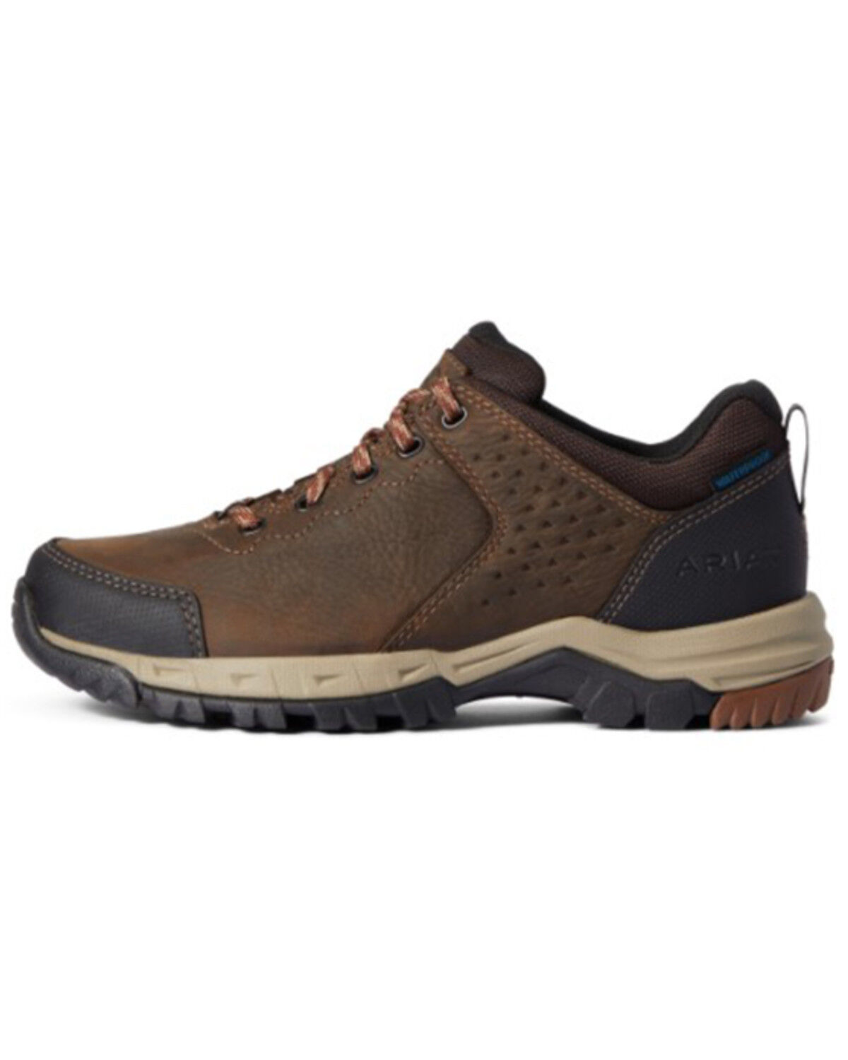 Image #2 - Ariat Women's Distressed Brown Skyline Low H20 Full-Grain Hiking Boot - Round Toe, Dark Brown, hi-res