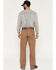 Image #3 - Ariat Men's FR M5 Duralight Stretch Canvas Straight Work Pants - Big, Beige, hi-res