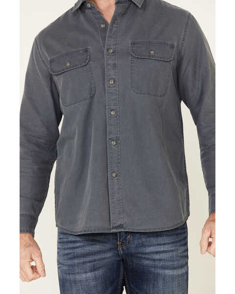 Image #3 - Pendleton Men's Beach Shack Long Sleeve Button Down Western Shirt , Blue, hi-res