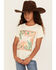 Image #1 - Wrangler Girls' Logo Desert Short Sleeve Graphic Tee, White, hi-res