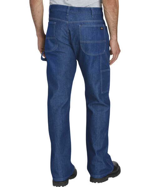 Image #1 - Dickies Men's Flex Relaxed Fit Carpenter Tough Max Straight Jeans , Indigo, hi-res