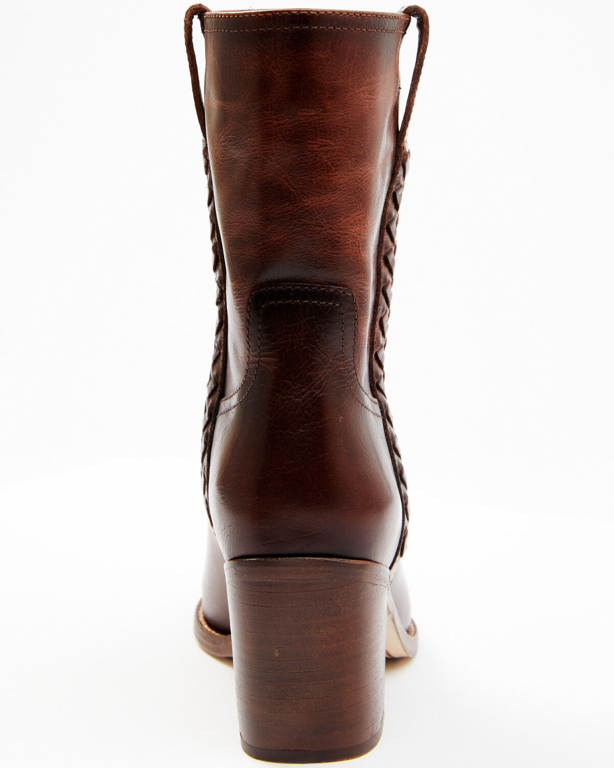 Image #5 - Cleo + Wolf Women's Cranberry Western Boots - Round Toe, Wine, hi-res