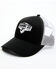 Image #1 - RANK 45® Men's Flag Shield Graphic Mesh-Back Ball Cap, Grey, hi-res