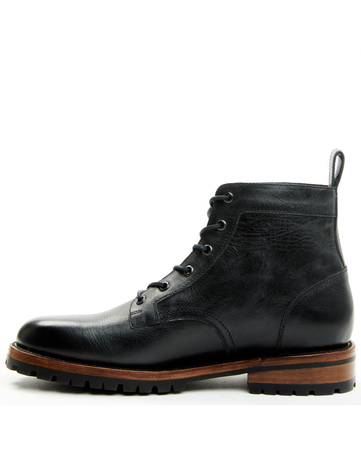 Image #3 - Brothers and Sons Men's Countryman Casual Boots - Round Toe, Black, hi-res