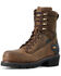 Image #2 - Ariat Men's Powerline H20 8" Lace-Up Work Boots - Composite Toe, Brown, hi-res