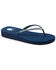 Image #1 - Yellow Box Women's Jello Rhinestone Sandals, Navy, hi-res