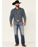 Image #1 - Cody James Men's Bullock Dark Wash Stretch Slim Straight Jeans , Blue, hi-res