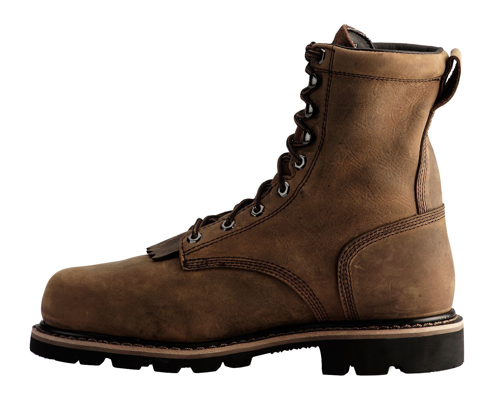 justin lace up boots mens
