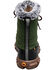 Image #5 - Bogs Women's Cedar Quilt Lace Waterproof Boots - Round Toe, Dark Green, hi-res