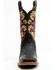 Image #4 - Dan Post Women's Asteria Floral Western Performance Boots - Broad Square Toe, Black, hi-res