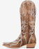 Image #3 - Dan Post Women's Glam Queen Western Boots - Snip Toe, Tan, hi-res