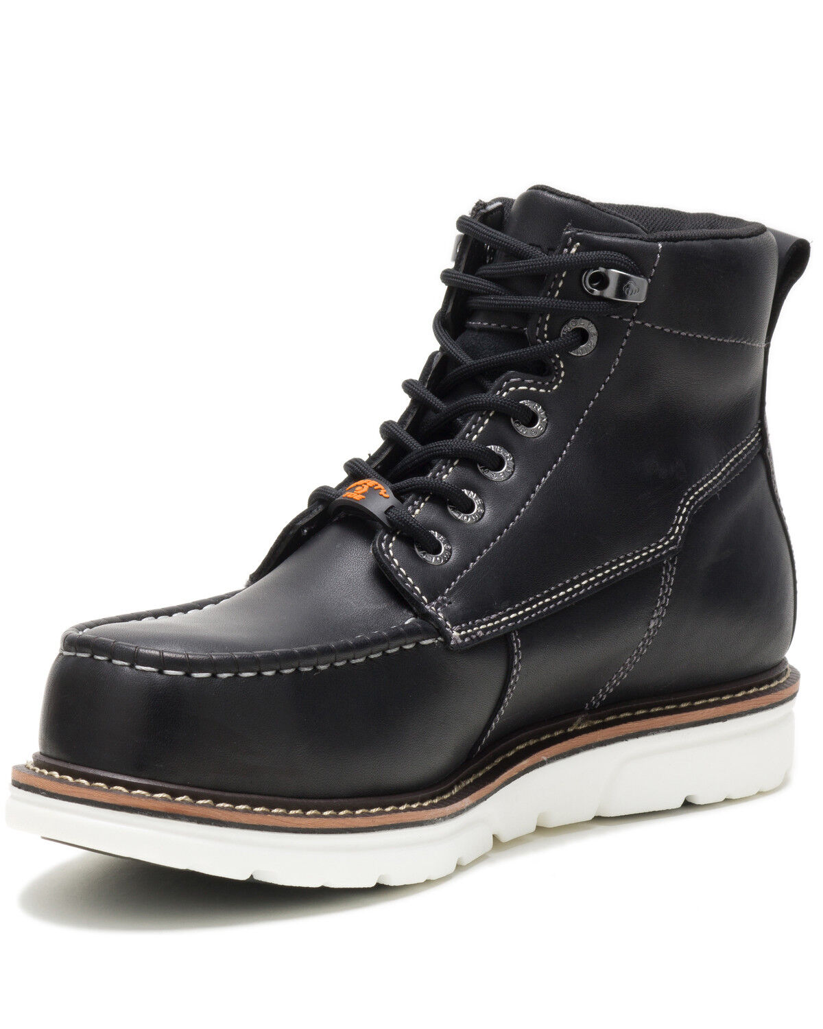 Image #3 - Wolverine Men's I-90 Durashocks Work Boots - Composite Toe, Black, hi-res