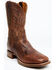 Image #1 - El Dorado Men's Rust Bison Western Boots - Broad Square Toe, Rust Copper, hi-res