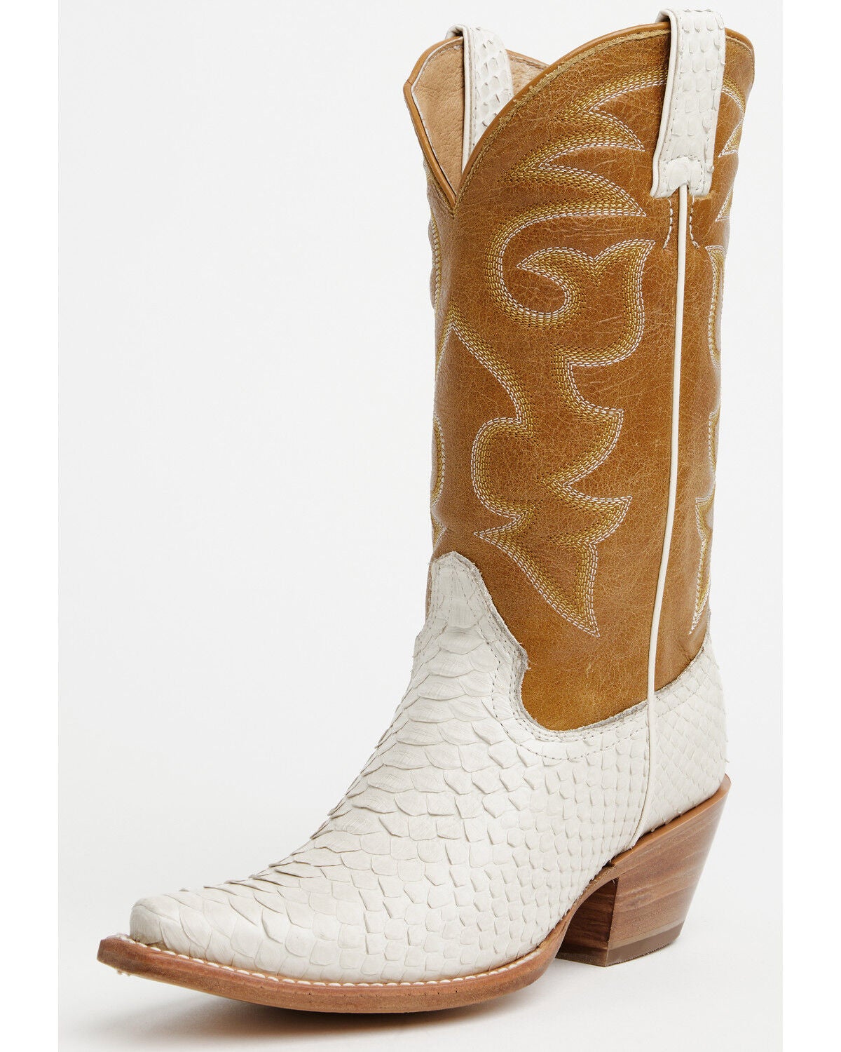 Shyanne Women's Exotic Python Western Boots - Snip Toe - Country