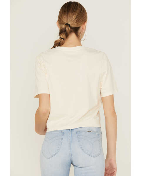 Image #4 - Cleo + Wolf Women's Joshua Tree Graphic Boxy Cropped Tee, Taupe, hi-res