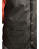 Image #3 - Scully Men's Lambskin Snap Front Vest, Black, hi-res