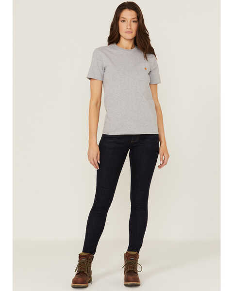 Image #1 - Carhartt Women's Slim Fit Layton Jeans - Skinny, Indigo, hi-res