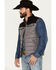 Image #2 - Hooey Men's Packable Vest, Grey, hi-res