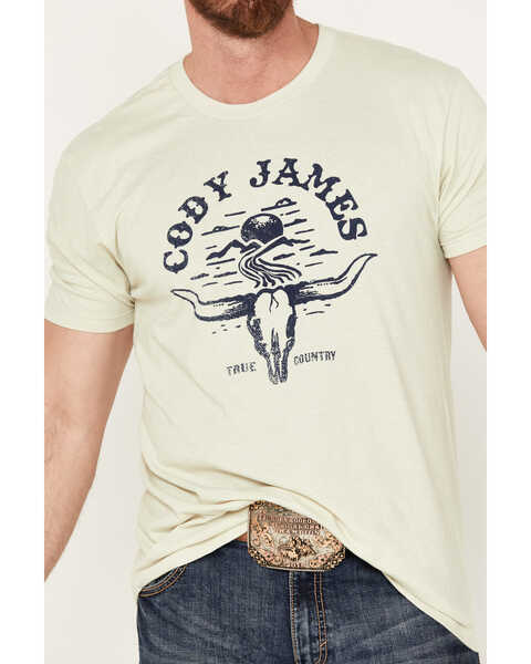 Image #3 - Cody James Men's El Rancho Short Sleeve Graphic T-Shirt, Tan, hi-res