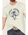 Image #3 - Cody James Men's El Rancho Short Sleeve Graphic T-Shirt, Tan, hi-res